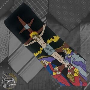 Jesus on the Cross Tie